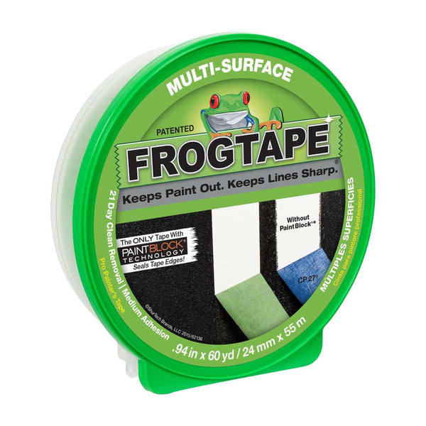 FrogTape® Multi-Surface Painter's Tape - Green, 0.94 in. x 60 yd