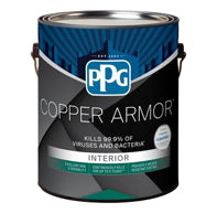 PPG COPPER ARMOR™ Anti Microbial Interior Paint- Semigloss